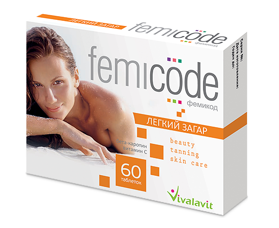 ФЕМИКОД ЛЕГКИЙ ЗАГАР — FEMICODE.ru